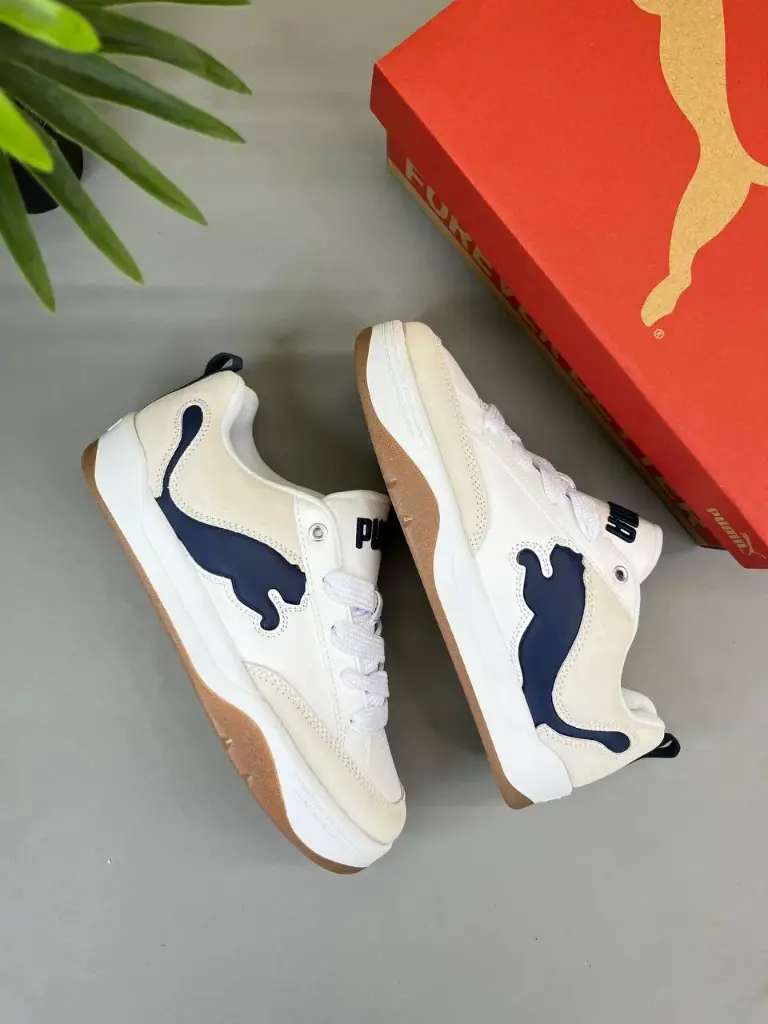 PUMA PARK LIFESTYLE WHITE NAVY